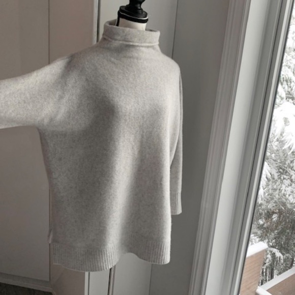 Zara cashmere grey oversized sweater size Medium - Picture 5 of 13